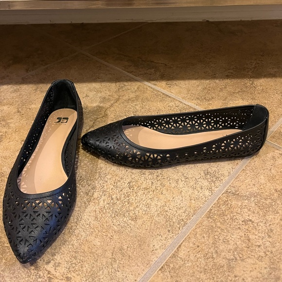 Joe’s Black Pixie Flat Size 7 - Picture 3 of 6